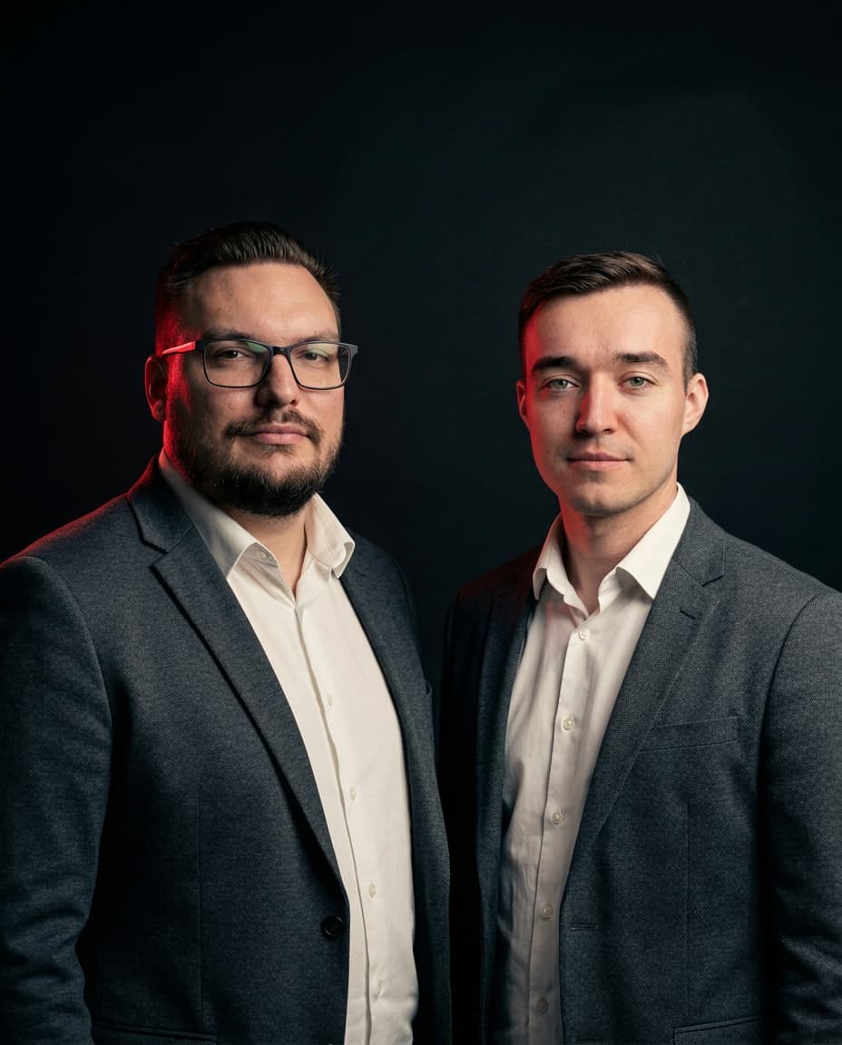 Dawid i Tobiasz, założyciele Web-Box